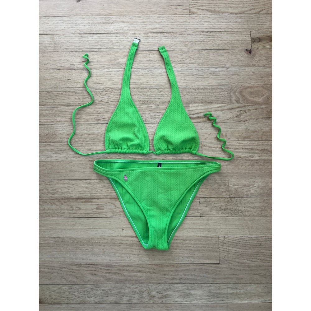 Ralph Lauren Bikini Set Women Medium Green